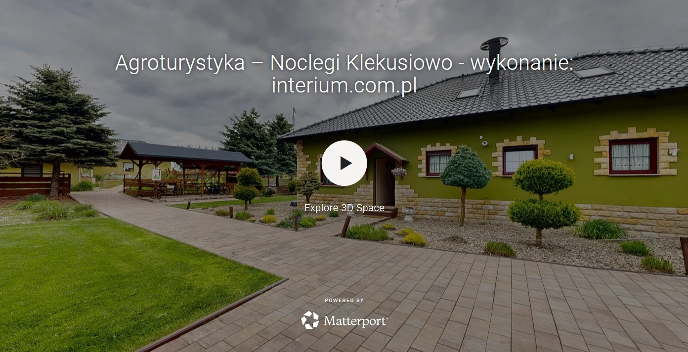 Agroturystyka noclegi — spacer wirtualny 3D